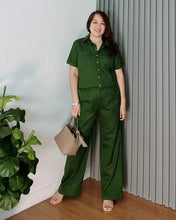 Load image into Gallery viewer, *Claudia Plain Premium Linen Coordinates 0033