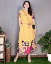 Load image into Gallery viewer, Dahna Printed  Dress 0266