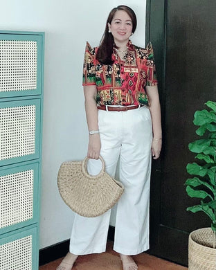 *Ines Filipiñana Inspired Top 0009