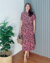 Load image into Gallery viewer, *Carmie Printed Dress 0160