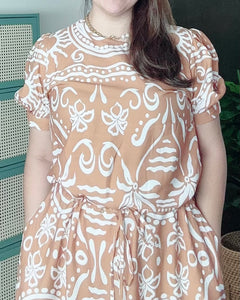 Sale! Alexa Printed Dress 0064