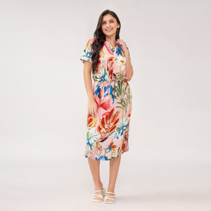 Aimee Printed Dress 0030