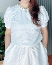 Load image into Gallery viewer, *Alexa White Eyelet Dress 0079