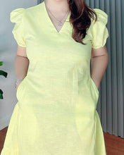 Load image into Gallery viewer, *Lora Premium Linen Dress 0080