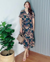 Load image into Gallery viewer, Mara Overlap Dress 0010