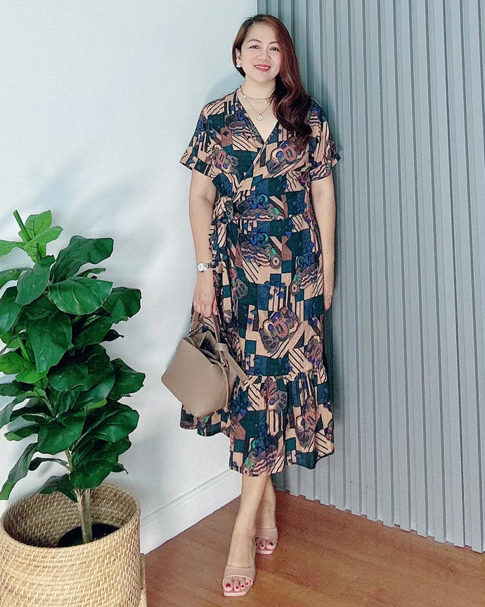 Mara Overlap Dress 0010