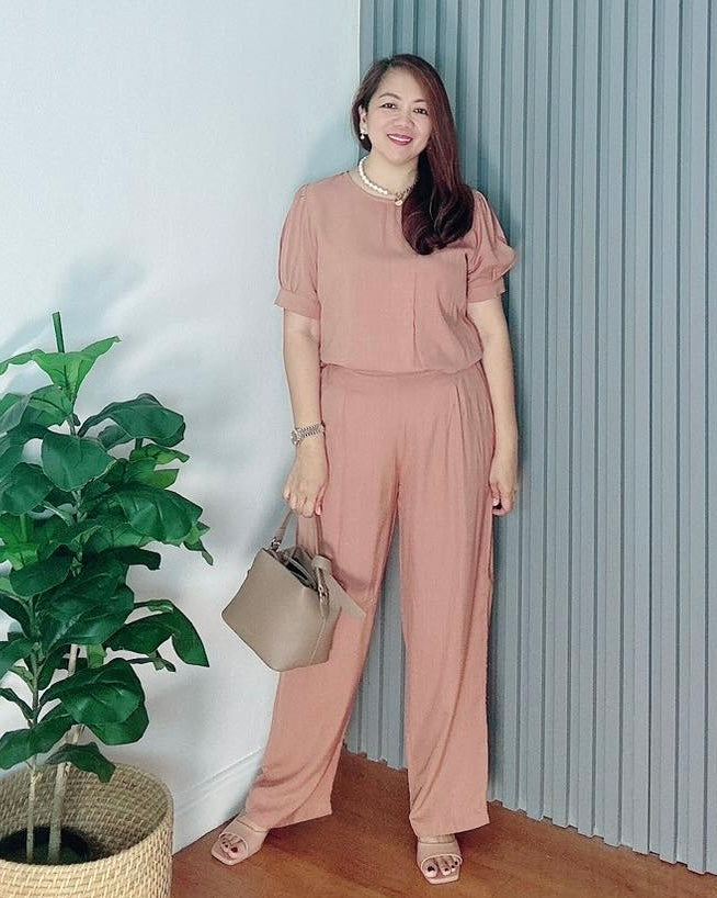 *Kendra Plain Brown Coordinates 0165