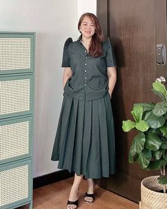 *Isabel Filipiñana Top and Skirt Coordinates 0005