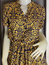 Load image into Gallery viewer, *Donna Printed Drawstring Dress 0394