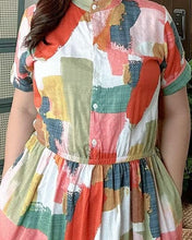 Load image into Gallery viewer, *Selena Maxi Printed Dress 0007