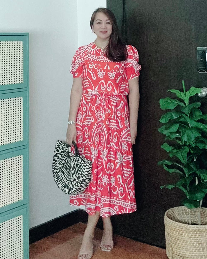 Sale! Alexa Printed Dress 0065