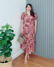 Load image into Gallery viewer, *Ariana Printed Maxi Dress 0109
