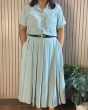 Load image into Gallery viewer, Trisha Plain Soft Linen Top and Skirt Coordinates 0030
