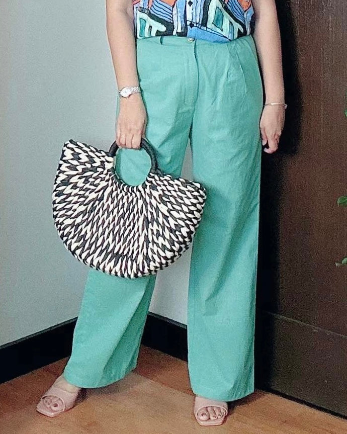 *Vika Plain Pants 0028