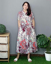 Load image into Gallery viewer, Carmie Maxi Printed Dress 0092