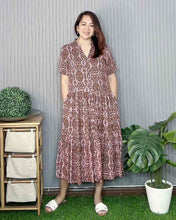 Load image into Gallery viewer, Pia Maxi Printed Dress 0183