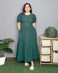 Sale! Atasha Plain Maxi  Dress 0018