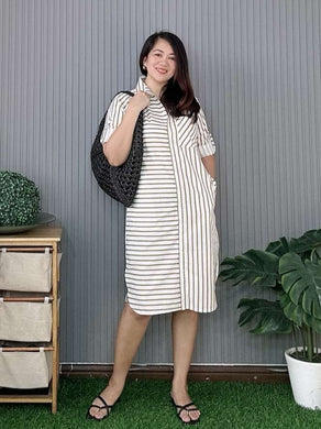 Sale! Lara Striped Dress 0076
