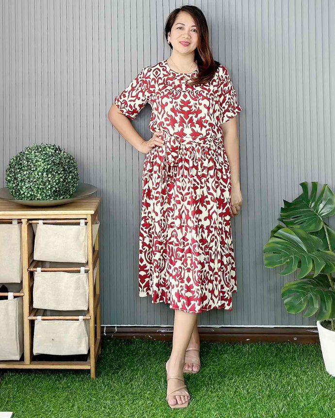 Mia Maxi Printed Dress 0011