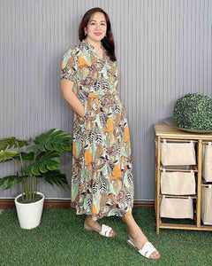 Donna Printed Dress 0207