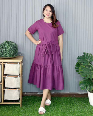 Sale! Mia Maxi Plain Dress 0019