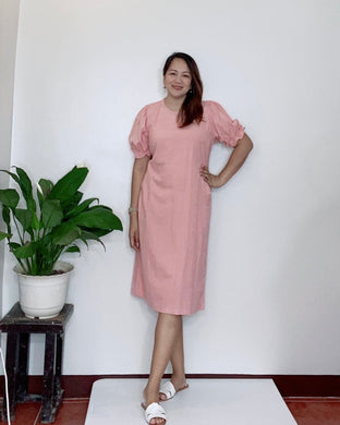 Sale! Scarlet Plain Jacquard Dress 0009