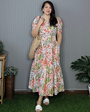 Sigrid Maxi Printed Dress 0007