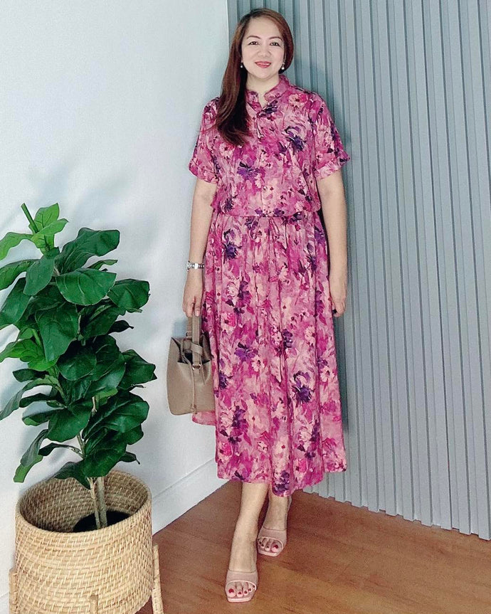 *Carmie Printed Dress 0148