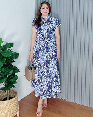 *Bela Maxi Printed Dress 0138