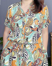 Load image into Gallery viewer, Donna Printed Dress 0207