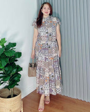 Load image into Gallery viewer, *Bela Maxi Printed Dress 0139