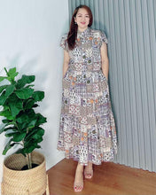 Load image into Gallery viewer, *Bela Maxi Printed Dress 0139
