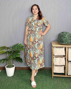 Donna Printed Dress 0207