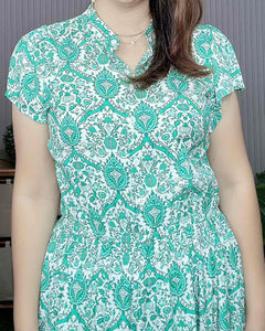 Bela Maxi Printed Dress 0030