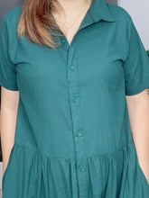 Load image into Gallery viewer, Kyla Plain Emerald Green 0008
