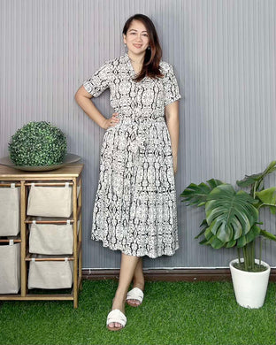Pia Maxi Printed Dress 0184