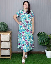 Load image into Gallery viewer, Sale! Carmie Maxi Printed Dress 0085