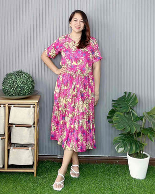 Mia Maxi Printed Dress 0016