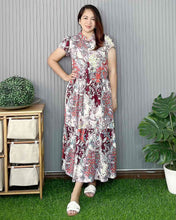 Load image into Gallery viewer, Sale! Bela Maxi Printed Dress 0040