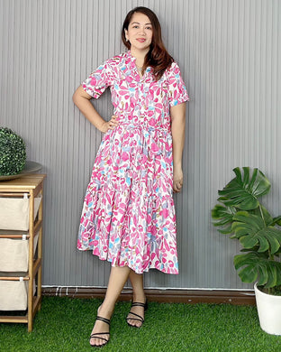Pia Maxi Printed Dress 0177