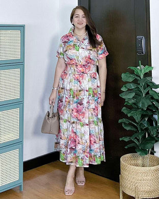 *Lysa Maxi Printed Dress 0062