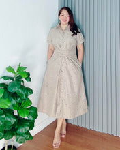 Load image into Gallery viewer, *Julia Maxi Eyelet Embroidered Dress 0047