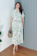 Load image into Gallery viewer, *Donna Printed Drawstring Dress 0383