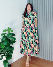 Load image into Gallery viewer, *Bela Maxi Printed Dress 0167