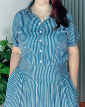 Load image into Gallery viewer, *Lysa Maxi Striped Dress 0077