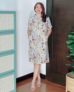 *Bea Printed Dress 0439