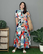 Load image into Gallery viewer, Bianca Maxi Printed Dress 0179