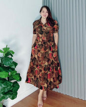 Load image into Gallery viewer, *Diana Maxi Printed Dress 0114