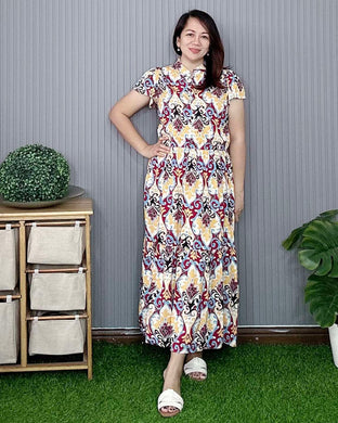 Sale! Bela Maxi Printed Dress 0058
