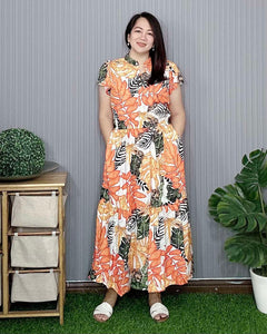 Bela Maxi Printed Dress 0076